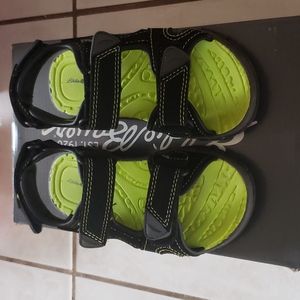 Boy's Eddie Bauer sandals.